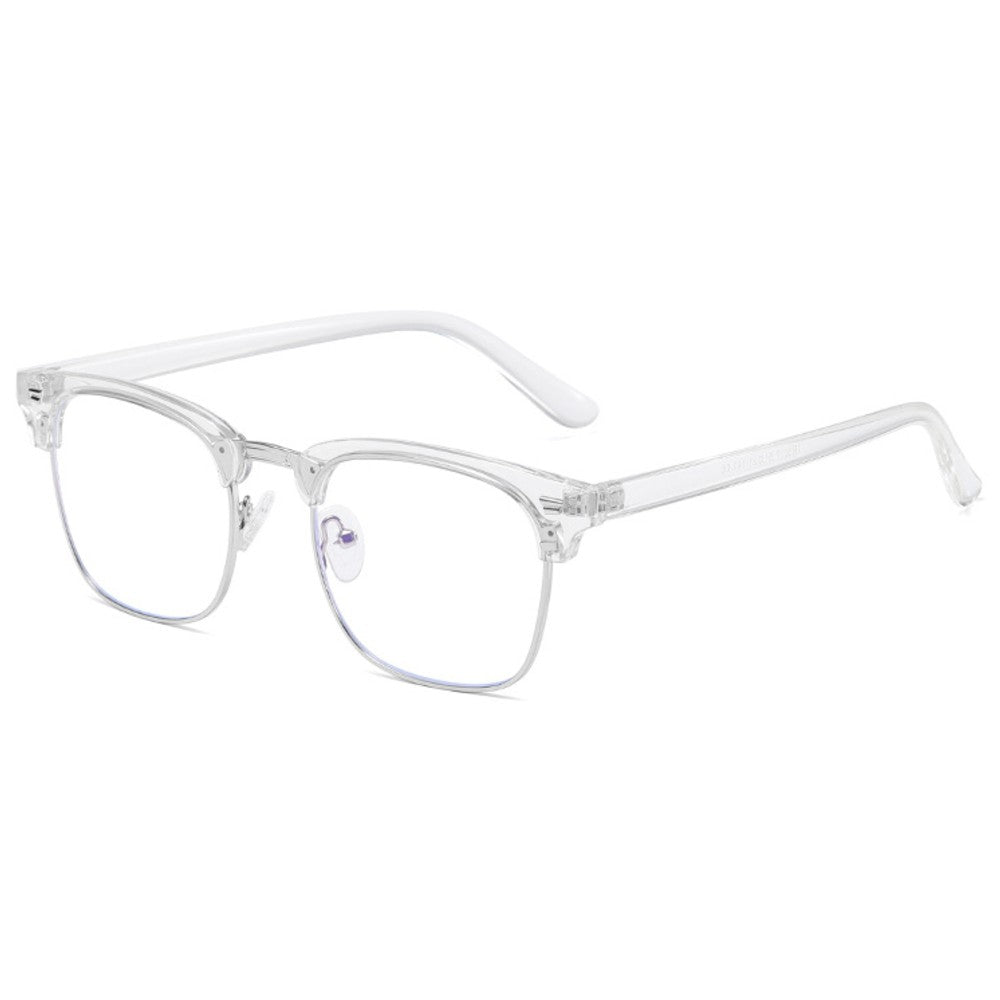 Blue Light Glasses for Computer Anti Glare Half Frame Clubmaster