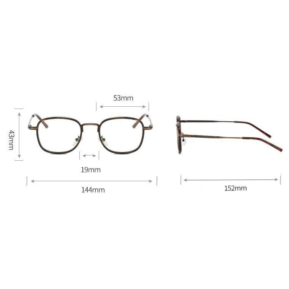 Blue Light Glasses UK for Women Men Square Frame Screen Protection Computer Reading Gaming - Romani