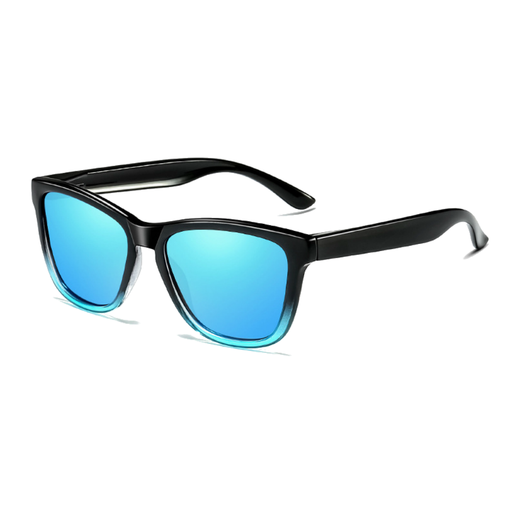 Polarized Sunglasses for Men/Women Gradient Wayfarer Frame - Blue