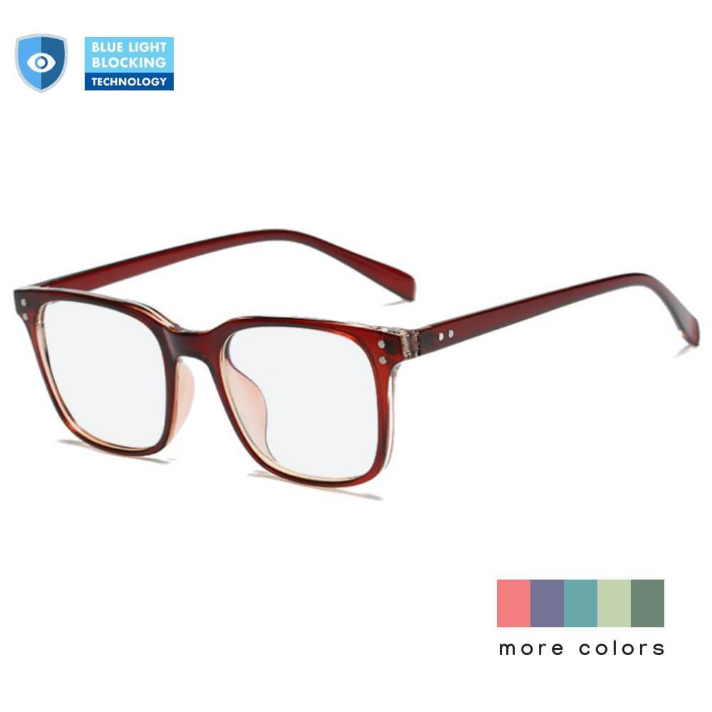 Blue Light Blocking Glasses for Computer - Baron - Teddith Blue Light Blocking Glasses for Computer Gaming Anti Glare Reduce Eye Strain Screen Glasses