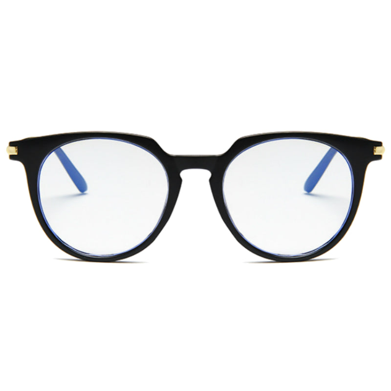 Blue Blocking Glasses with Glasses Chain - Molly