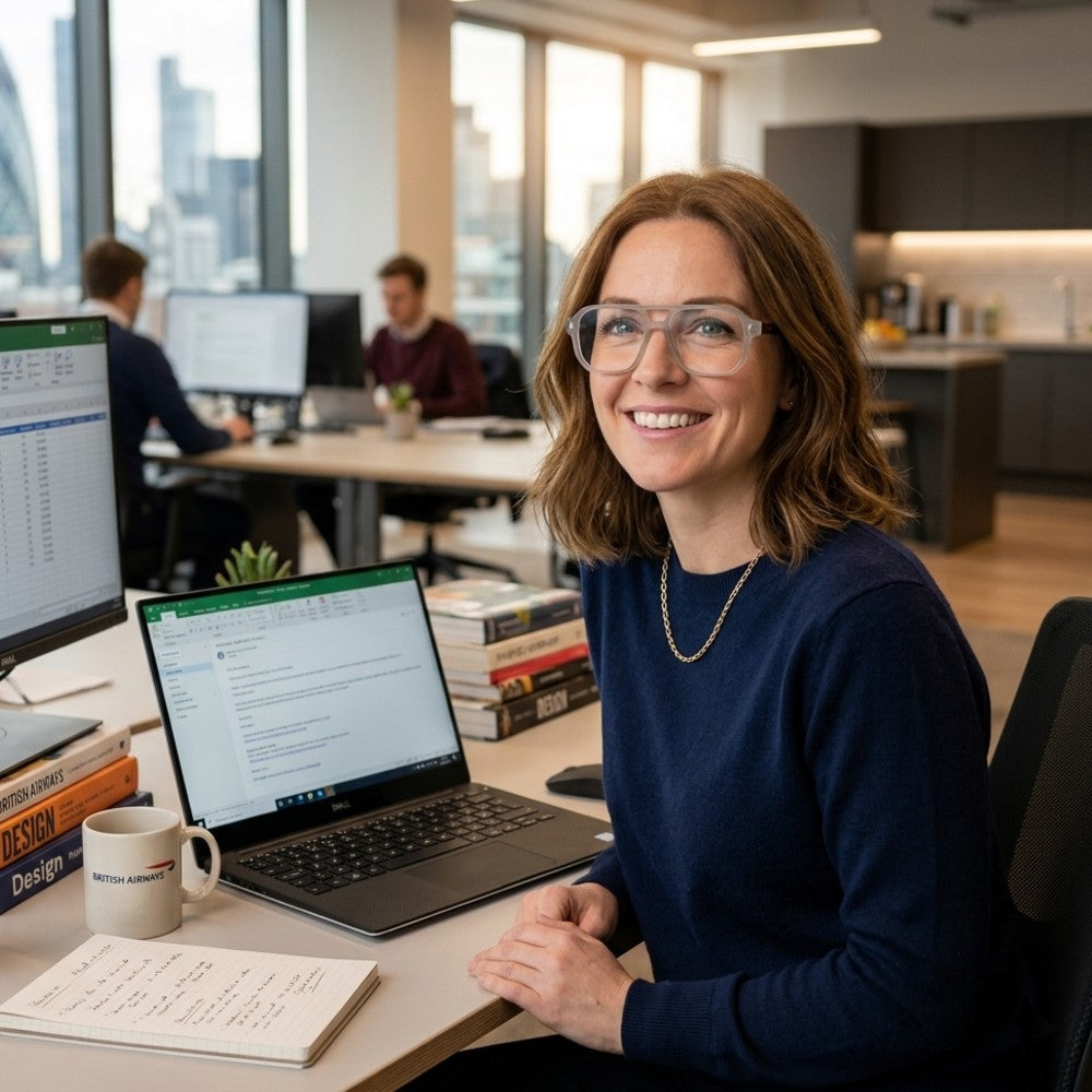 Blue Light Glasses for Computer Reading Gaming - Ella