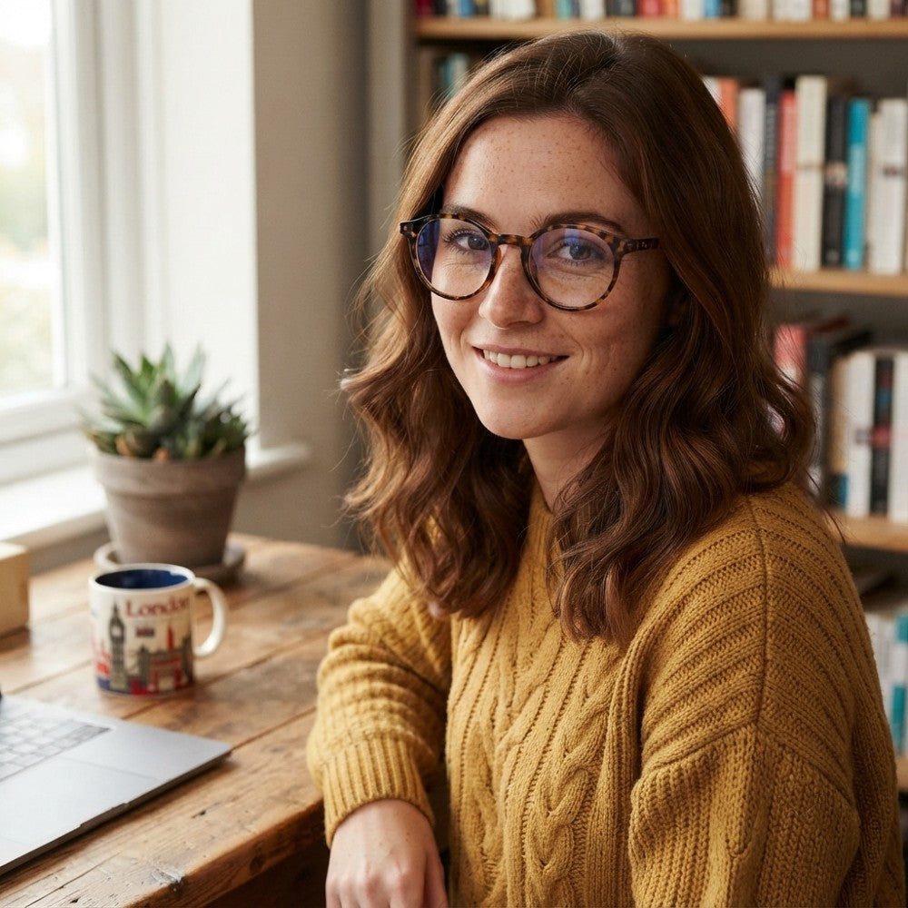 Blue Light Glasses for Computer Reading Gaming - Riley