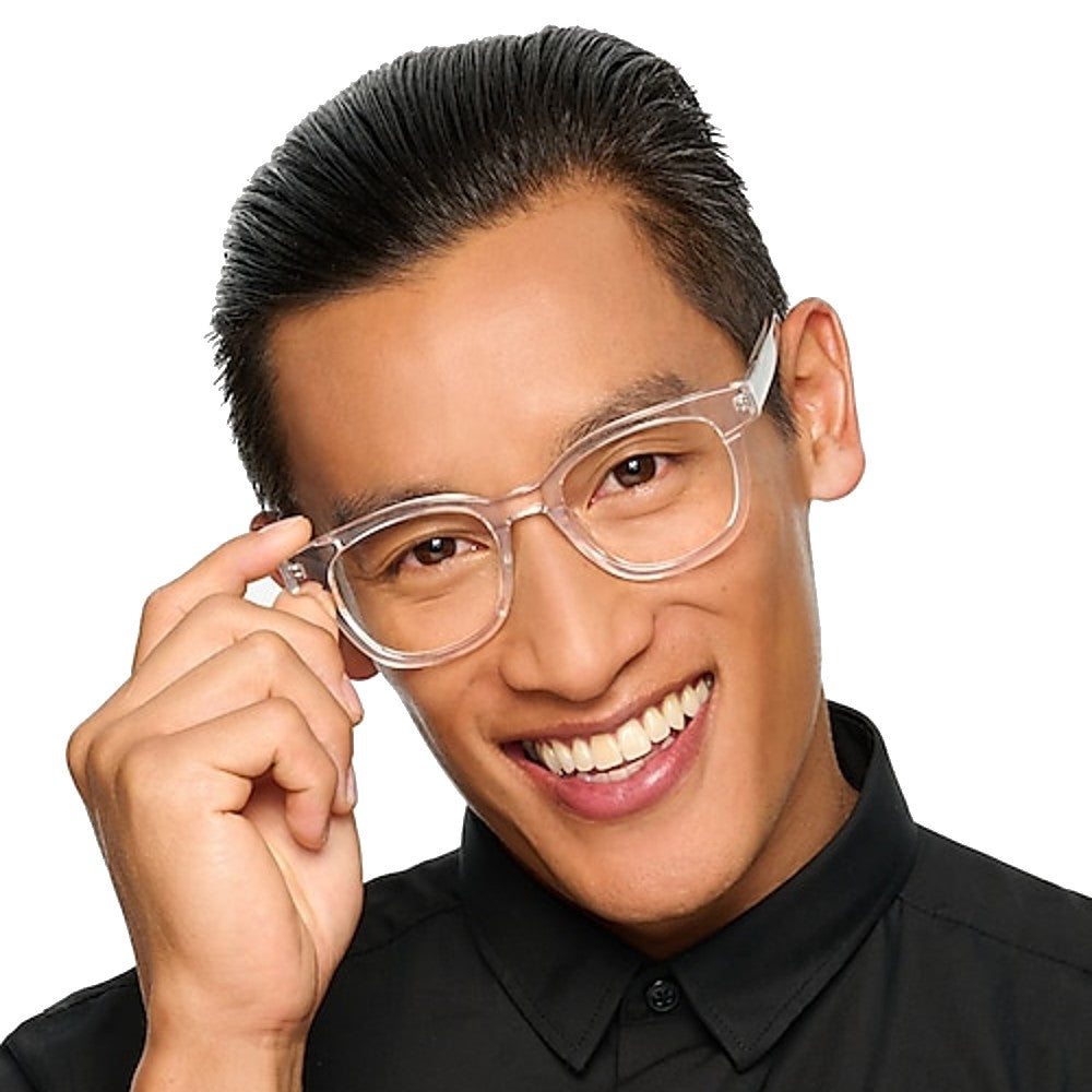 Blue Light Blocking Glasses Anti-Glare Scratch Resistant Lenses for Computer Gaming Reading - Mazikeen