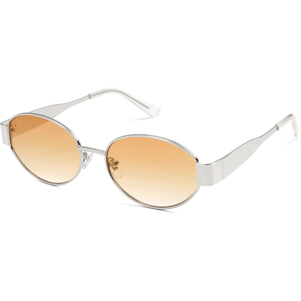 Retro Oval Sunglasses Trendy Sun Glasses Classic Shades for Women and Men