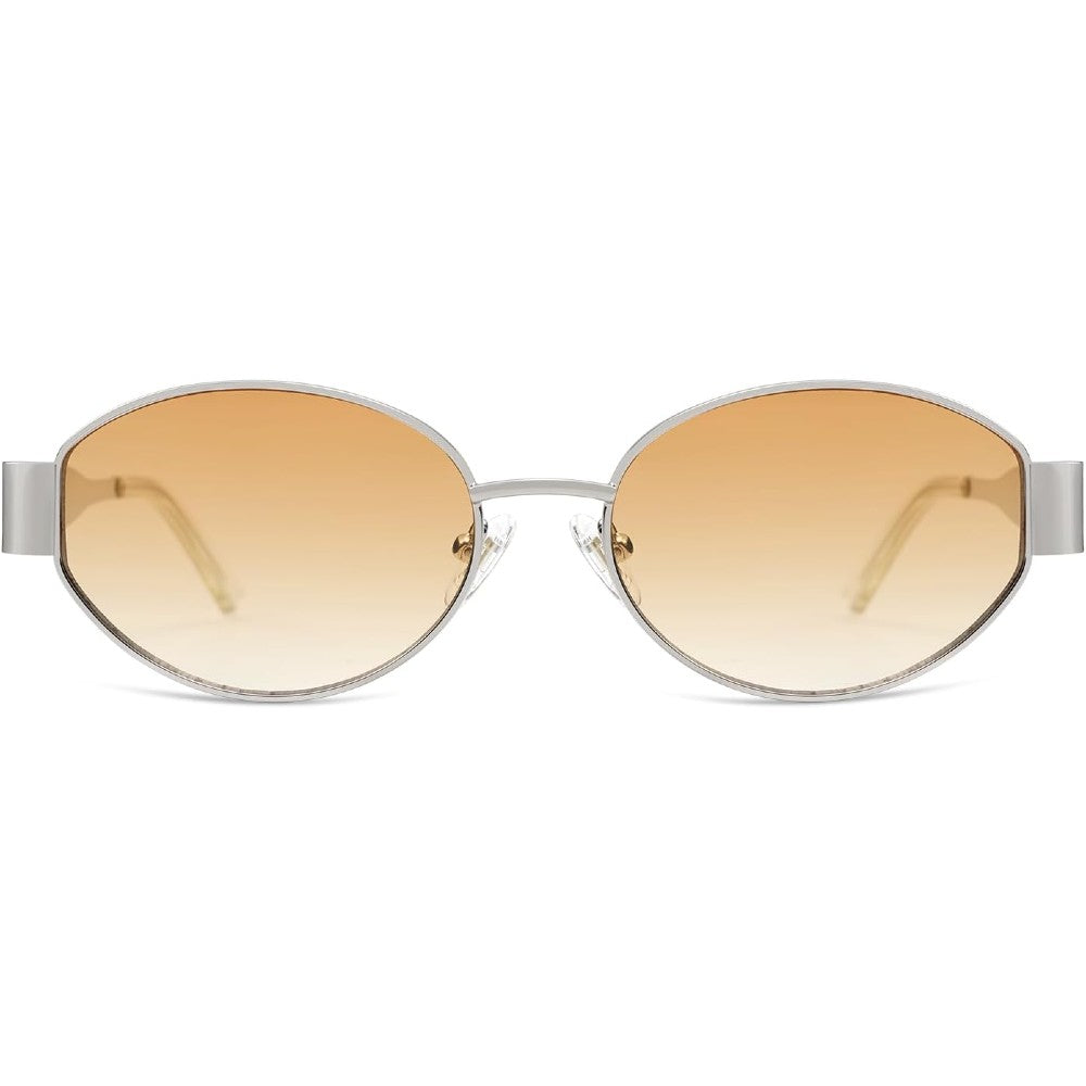 Retro Oval Sunglasses Trendy Sun Glasses Classic Shades for Women and Men