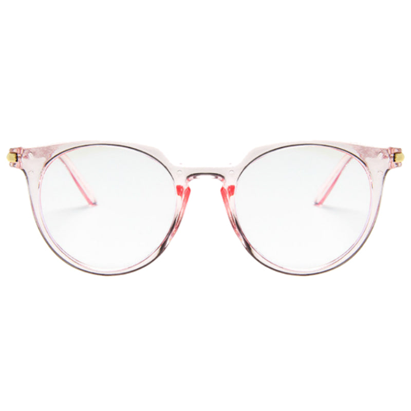 Blue Blocking Glasses with Glasses Chain - Molly