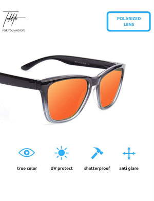 Polarized Sunglasses for Women / Men Gradient Frame Wayfarer - Teddith Blue Light Blocking Glasses for Computer Gaming Anti Glare Reduce Eye Strain Screen Glasses