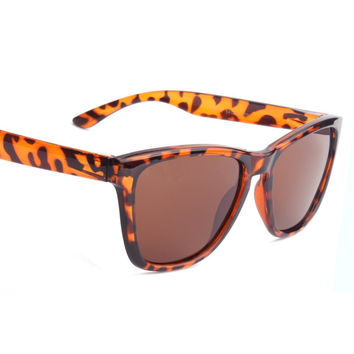 Polarized Sunglasses for Men/Women Gradient Wayfarer Frame - Leopard - Teddith Blue Light Blocking Glasses for Computer Gaming Anti Glare Reduce Eye Strain Screen Glasses