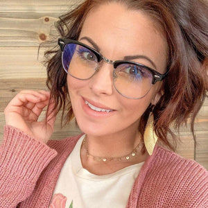 Blue Light Blocking Glasses for Computer Gaming Reading - Tiger
