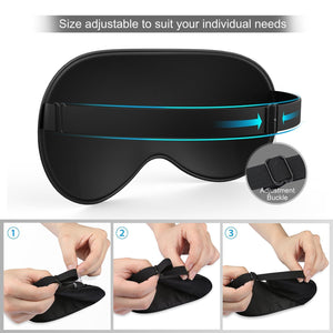 100% Natural Silk Sleep Mask Blindfold Ultra Soft Eye Mask - Teddith Blue Light Blocking Glasses for Computer Gaming Anti Glare Reduce Eye Strain Screen Glasses