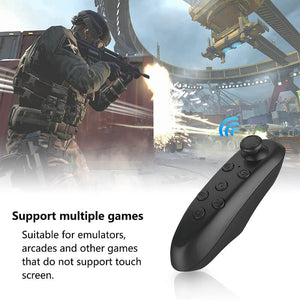 VR Remote Controller Bluetooth Gamepad Control Video Game Selfie E-Book Nook Page Mouse Virtual Reality Headset PC Tablet Laptop iPhone Smart Phone