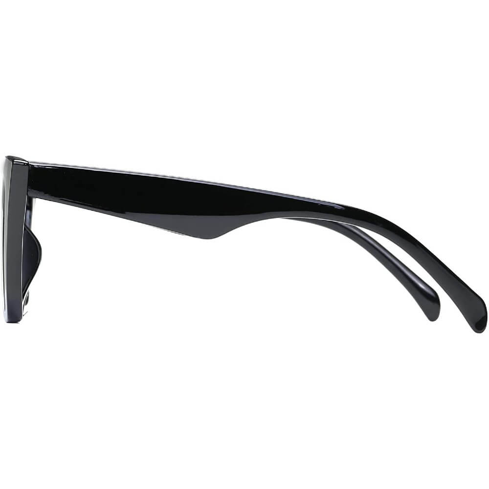 Vintage Cateye Polarized Women Sunglasses Trendy Oversized Frame