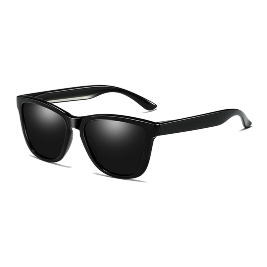 Polarized Sunglasses for Men/Women Gradient Wayfarer Frame - Black