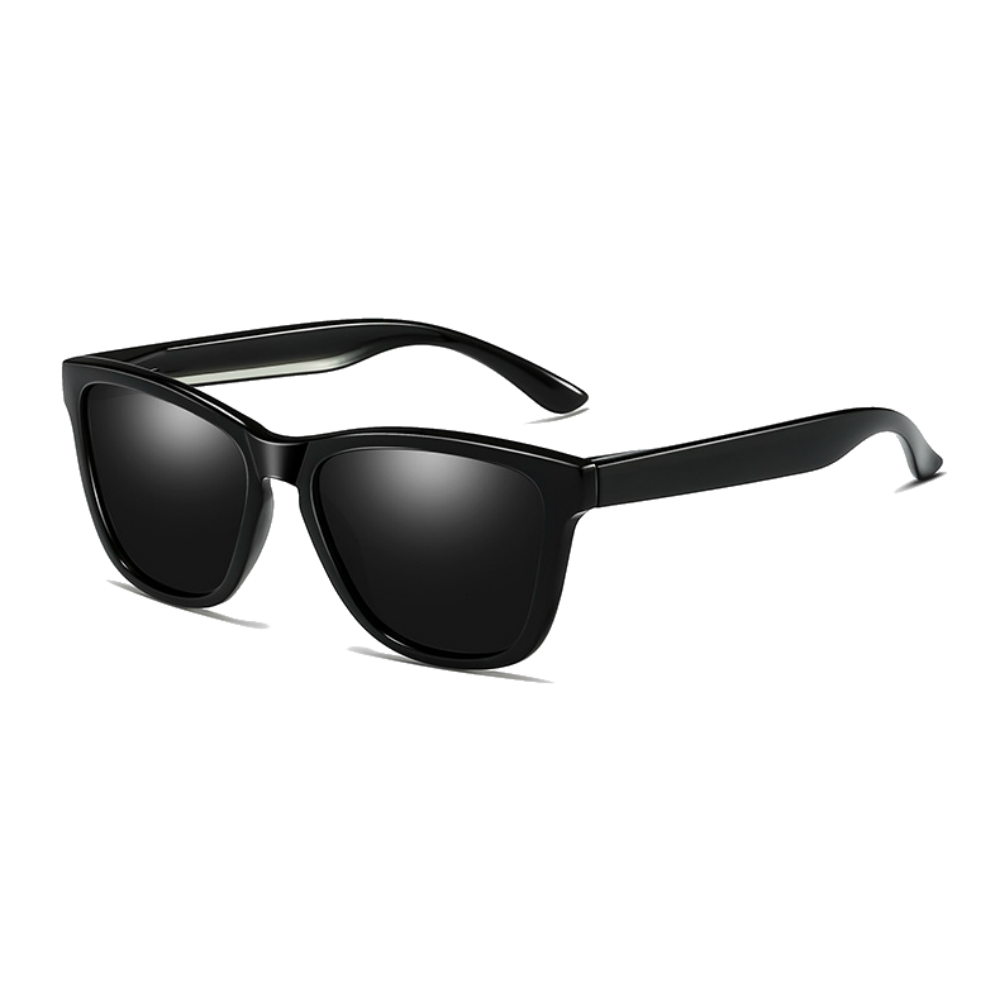 Polarized Sunglasses for Men/Women Gradient Wayfarer Frame - Black