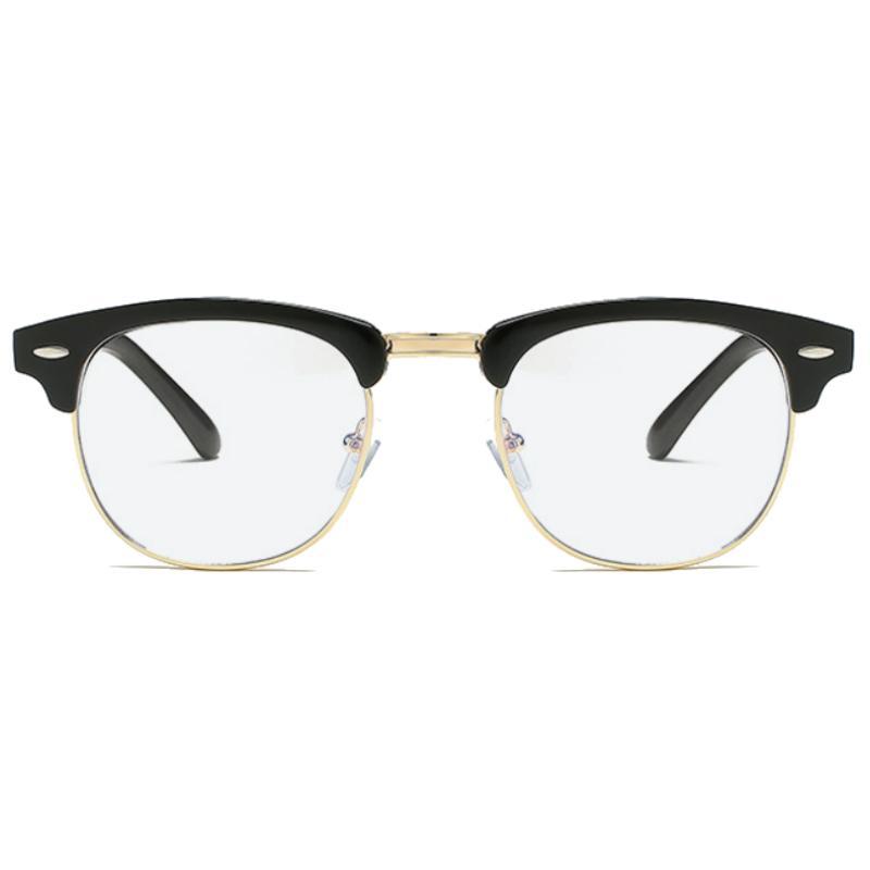 Blue Light Blocking Glasses for Computer Clubmaster Frame - Tiger - Teddith Blue Light Blocking Glasses for Computer Gaming Anti Glare Reduce Eye Strain Screen Glasses