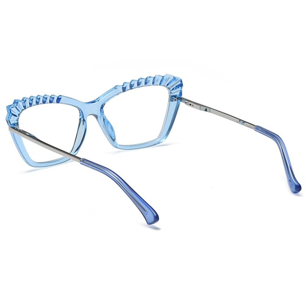 Blue Light Glasses UK for Women Men Square Frame Screen Protection Computer Reading Gaming - Romani