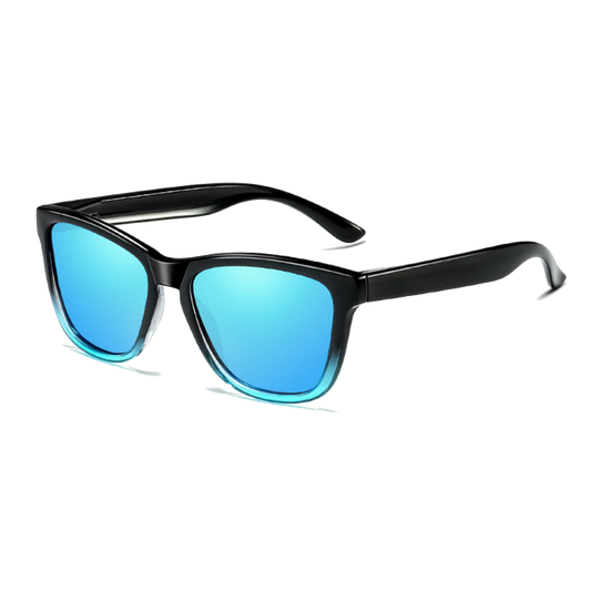 Polarized Sunglasses for Men/Women Gradient Wayfarer Frame - Blue