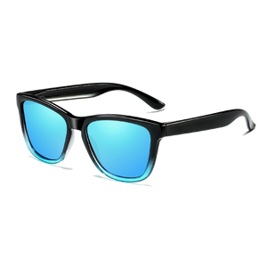 Polarized Sunglasses for Men/Women Gradient Wayfarer Frame - Blue