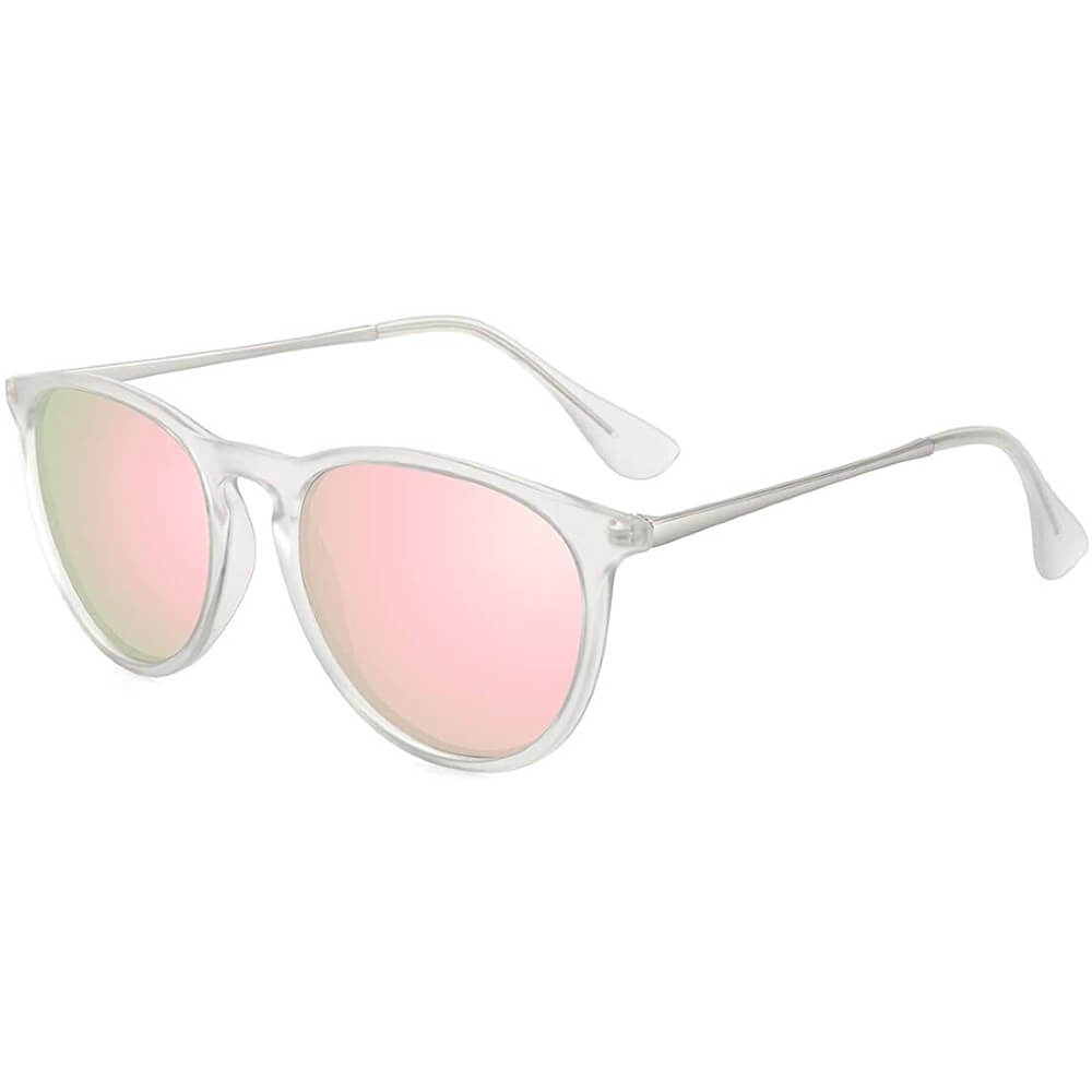 Polarized Sunglasses for Women Vintage Retro Round Frame - Maggie