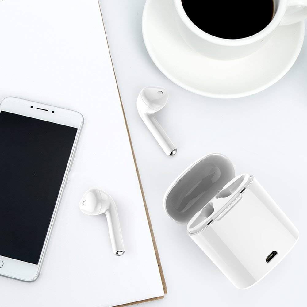 Bluetooth Headphones Earbuds with Wireless Charging Case