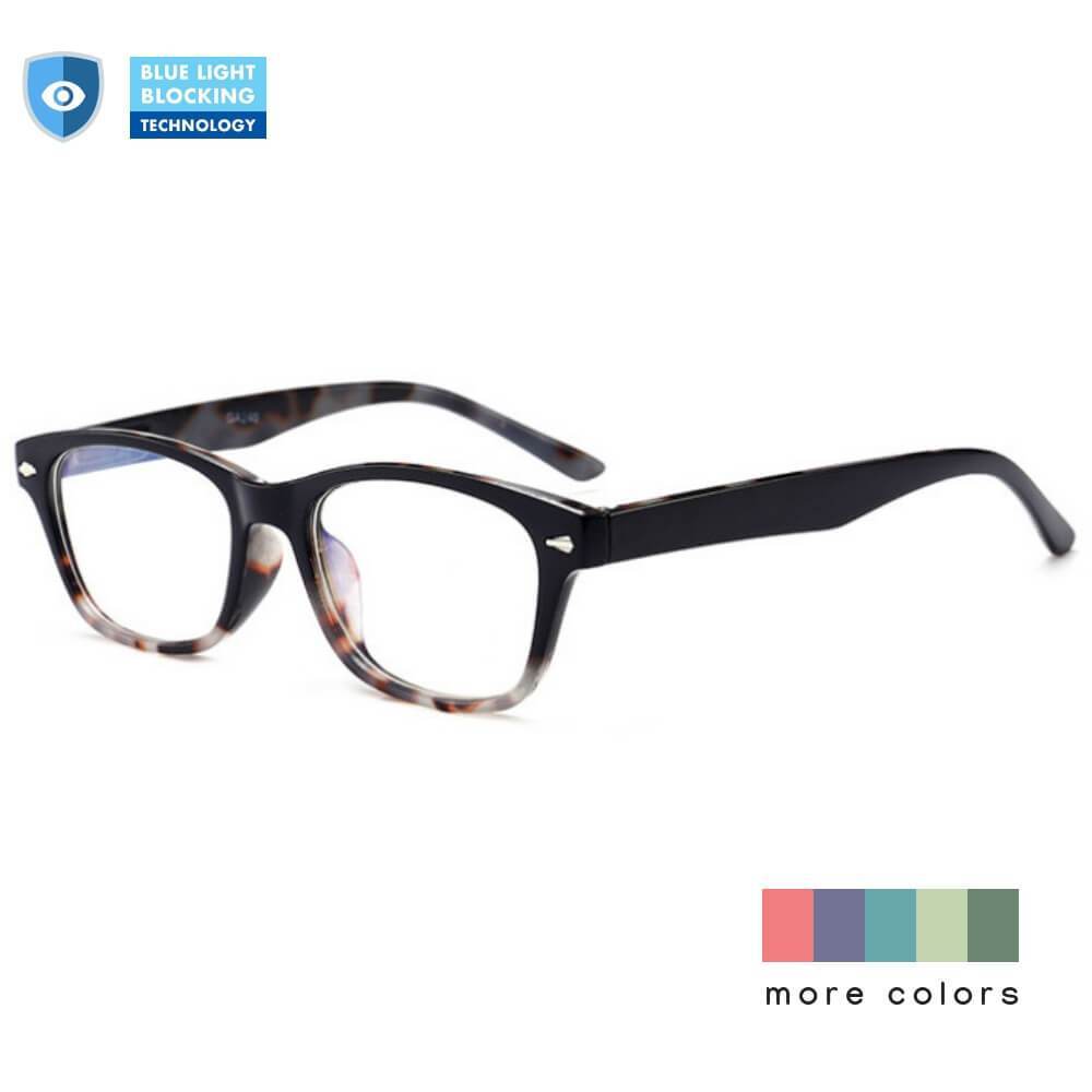Blue Light Blocking Glasses for Computer - Finn - Teddith Blue Light Blocking Glasses for Computer Gaming Anti Glare Reduce Eye Strain Screen Glasses