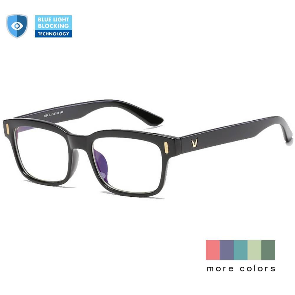 Blue Light Blocking Glasses for Computer Gaming Reading - Tess