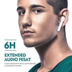 Bluetooth Headphones Earbuds with Wireless Charging Case