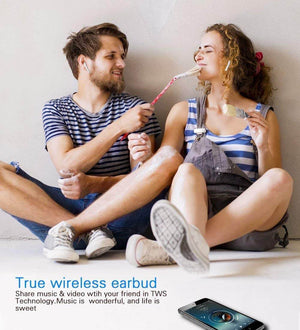 Bluetooth Headphones Earbuds with Wireless Charging Case