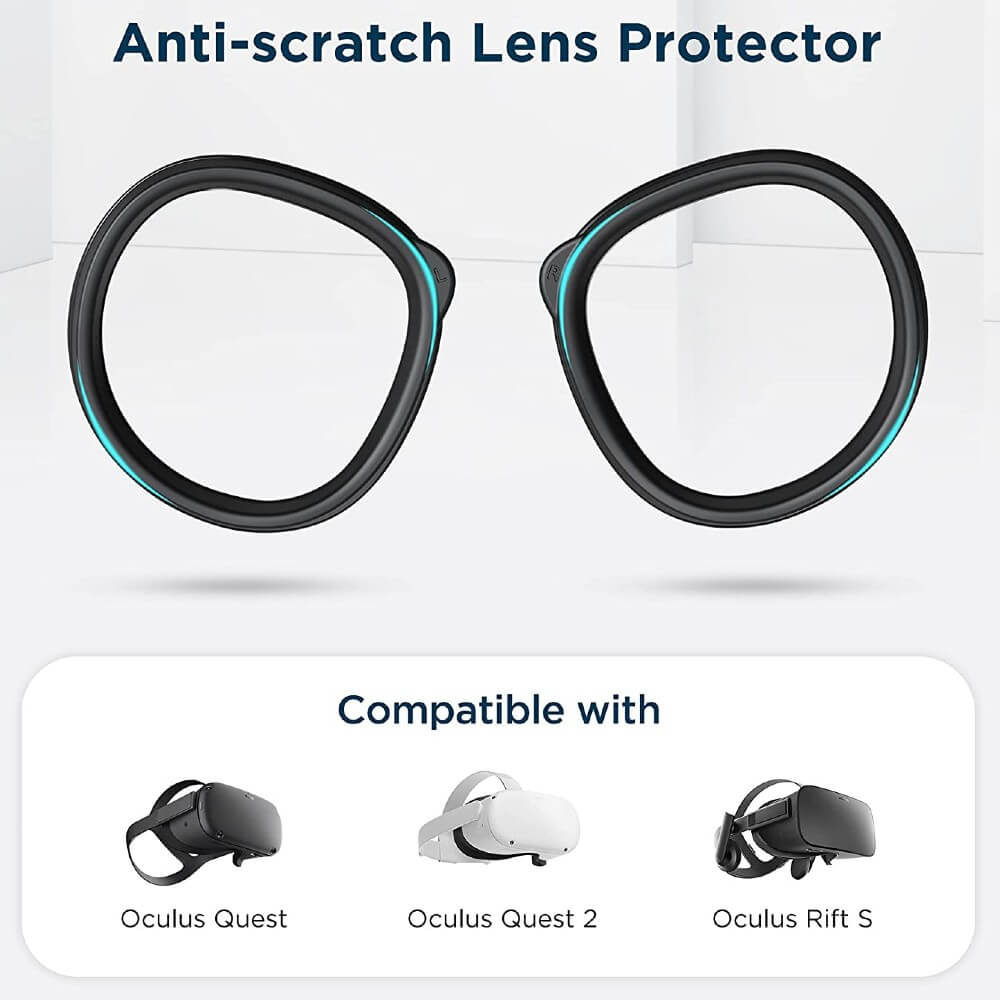 Meta Oculus Quest 2 Prescription Lenses with Blue Light Blocking Filter