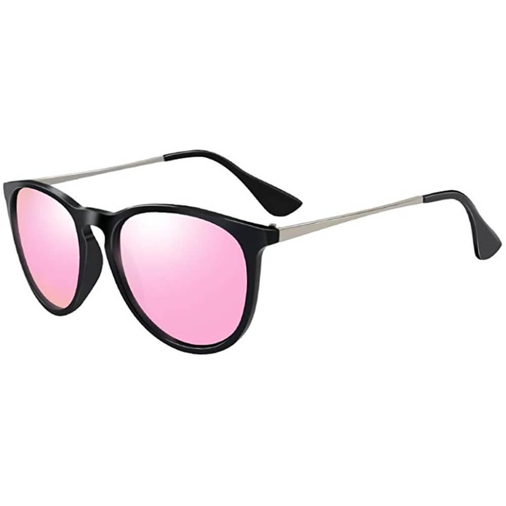 Polarized Sunglasses for Women Vintage Retro Round Frame - Maggie