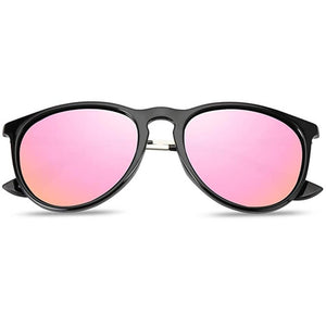 Polarized Sunglasses for Women Vintage Retro Round Frame - Maggie